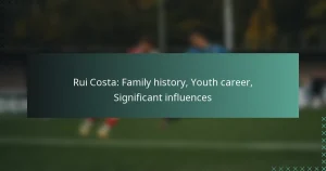 Rui Costa: Family history, Youth career, Significant influences